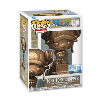 Pop! Plus Chopper Statue (Bronze) with Pop! Protector, Image 2